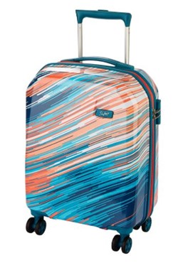 Skybags_Polycarbonate_55_cms_Coral_Hard_Sided_Cabin_Luggage_(Shift)_TravellersofIndia