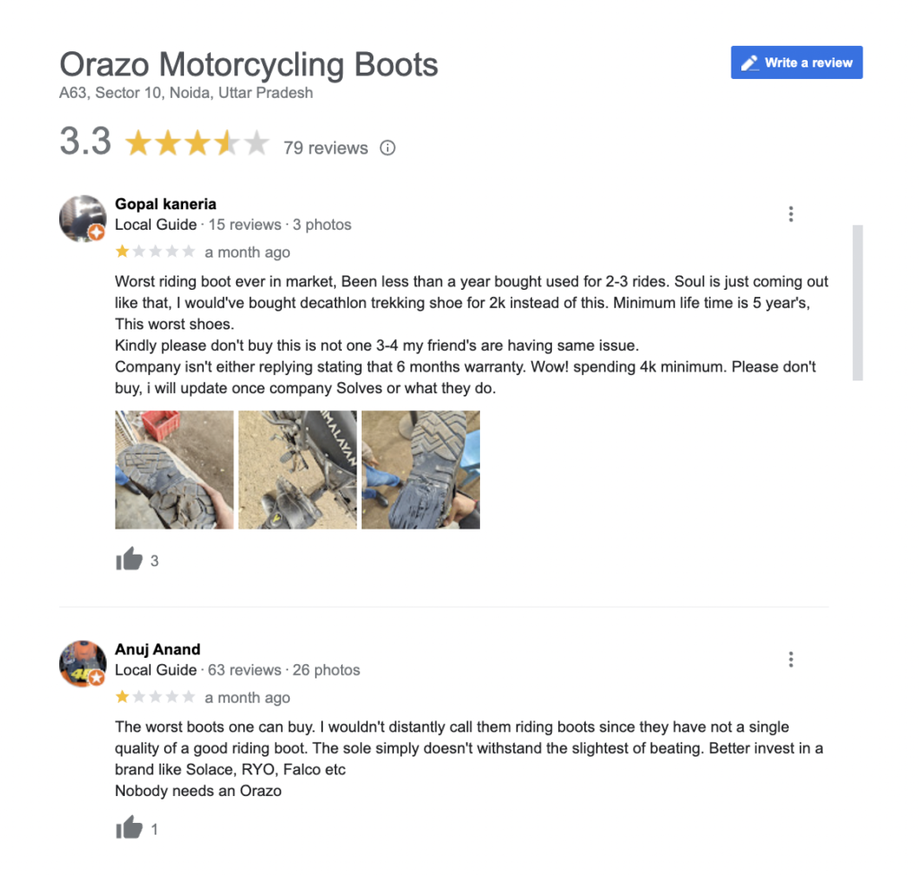 orazo-motorcycle-riding-shoes-review-google-reviews