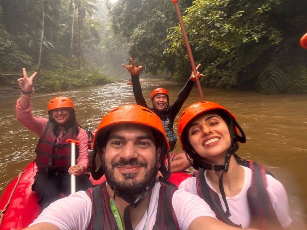 River rafting at the Ayung river