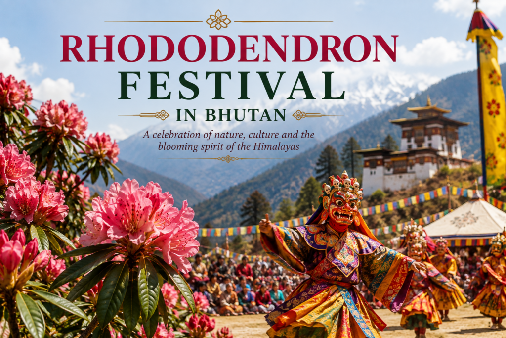 Rhododendron-Festival-in-Bhutan-travellersofindia